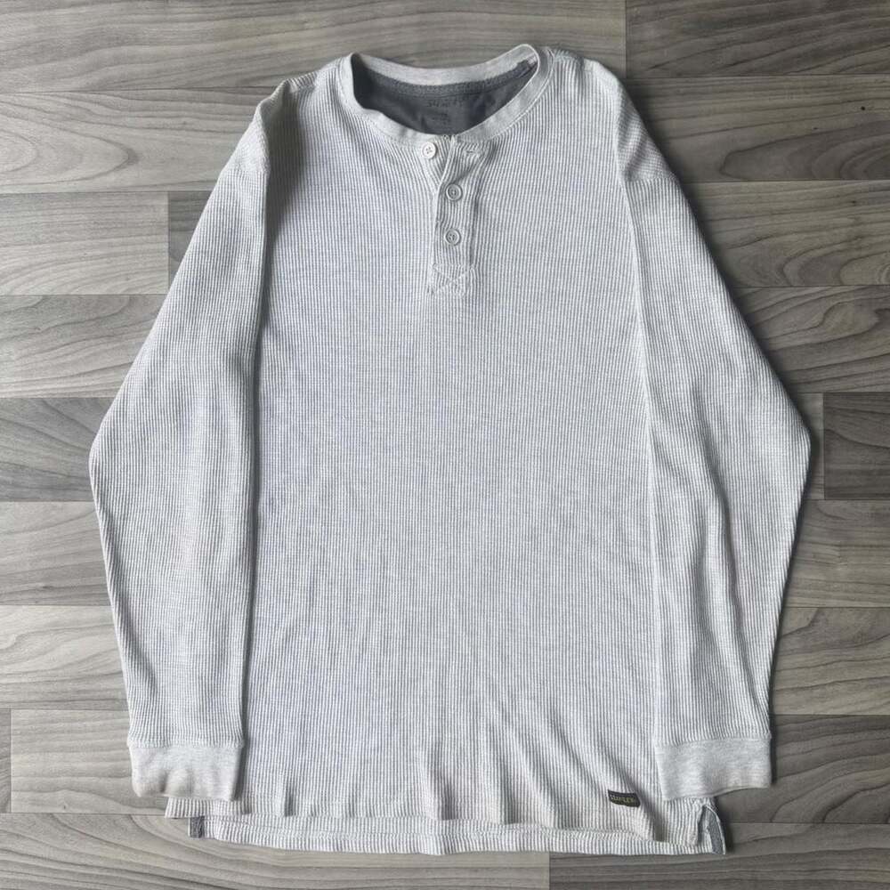 Vintage Stanley Thermal Henley Longsleeve Shirt Mens XL